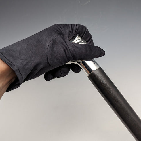 英国ヴィンテージ 紳士用ステッキ イーグルヘッドハンドル ブラックシャフト 90cm