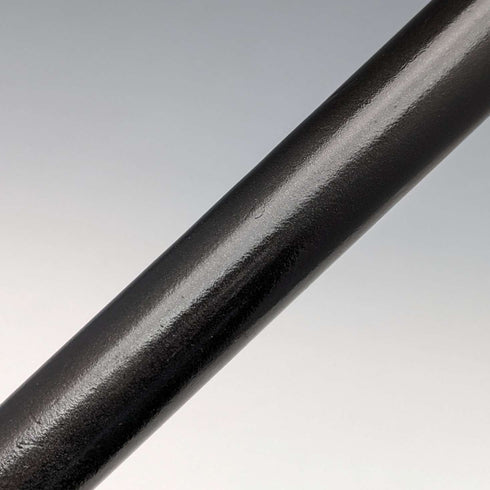 1913年 英国ヴィンテージ 紳士用ステッキ 純銀製 丸ハンドル 91cm ブラックシャフト