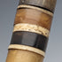 British Antique Gentleman's Cane Horn & Bone 86cm Multicolor Shaft