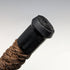 British Vintage Men's Cane, Hemp String Curved Handle, Extra Thick Brown Shaft, 90cm