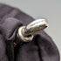1900年頃 英国アンティーク 純銀製アルバートチェーン 33g ハート型琥珀フォブ
