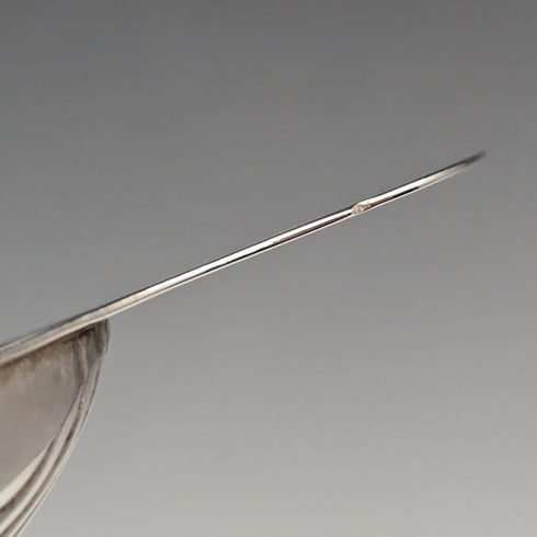 1981 British Vintage Sterling Silver Shell Tea Caddy Spoon Isreal Freeman