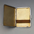 1936 British Vintage Sterling Silver Guilloche Enamel Cigarette Case 95g John William Barrett