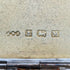 1936 British Vintage Sterling Silver Guilloche Enamel Cigarette Case 95g John William Barrett