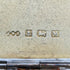 1936 British Vintage Sterling Silver Guilloche Enamel Cigarette Case 95g John William Barrett