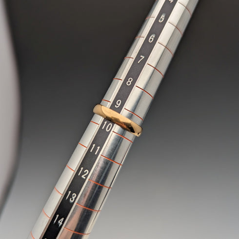 1979年 英国ヴィンテージ ジュエリー K22ゴールドリング 指輪 WM