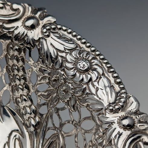 1892 年英國古董純銀無柄中心碗 292 克 Charles Stuart Harris