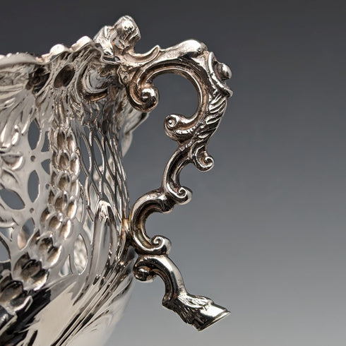 1892 年英國古董純銀無柄中心碗 292 克 Charles Stuart Harris