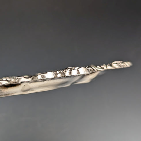 英國復古鍍銀托盤直徑29公分Flastaff