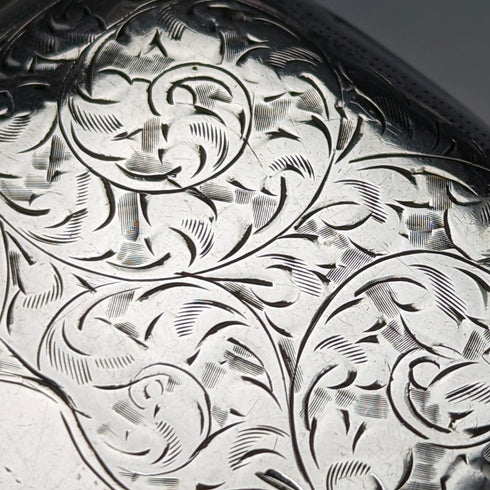 1919年 英国アンティーク 純銀製きコインパース 69g William Hair Haseler