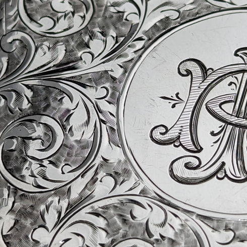 1898 年英國古董純銀卡包 62 克 William Neale