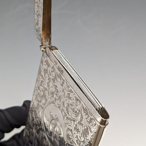 1898 年英國古董純銀卡包 62 克 William Neale