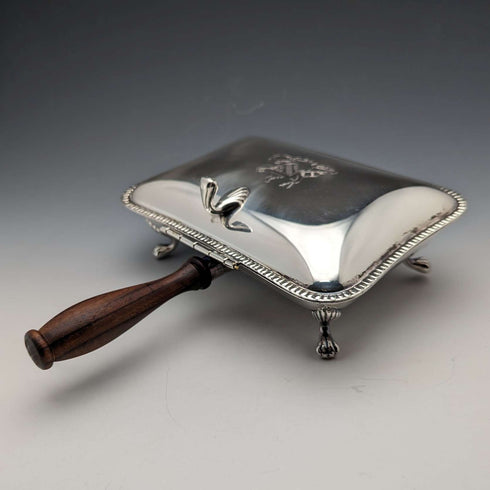 Italian Vintage Silver Plated Silent Butler II Maestri