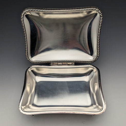 Italian Vintage Silver Plated Silent Butler II Maestri