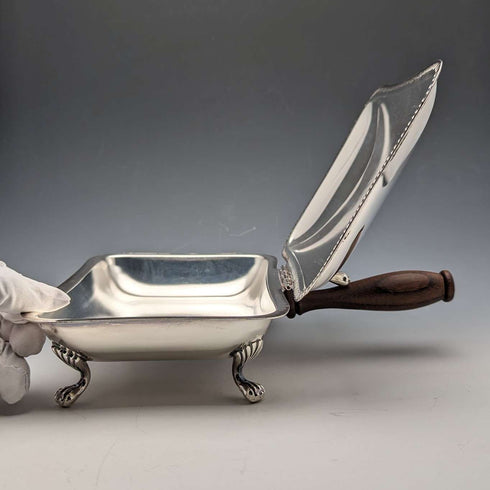 Italian Vintage Silver Plated Silent Butler II Maestri