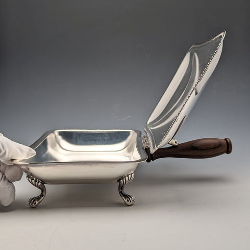 イタリアン ヴィンテージ シルバープレート製 サイレントバトラー II Maestri