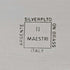 Italian Vintage Silver Plated Silent Butler II Maestri