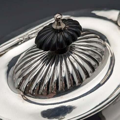 1900年頃 英国アンティーク シルバープレート製 ティーケトルセット John Pound