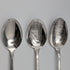 Circa 1900 US Antique Sterling Silver Souvenir Spoon x6 Teaspoon Size Total 100g