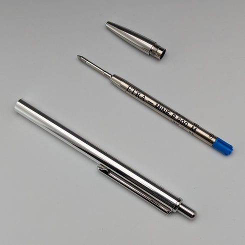 British Harrison Brothers & Howson Sterling Silver Ballpoint Pen with Case