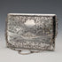 1906 British Antique Sterling Silver Chain Card Case 86g William Henry Sparrow
