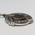 Circa 1923 British Antique Sterling Silver Albert Chain 56g Medal Fob