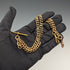 British antique rolled gold double Albert chain without fob