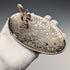 British Vintage Silver Plated Squirrel Decoration Oval Dish Seba