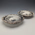 英國復古鍍銀碗碟一對