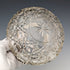 1929 British Vintage Cut Glass Bowl Sterling Silver Decor Arthur Willmore Pennington