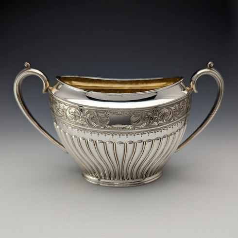 Circa 1913 British Antique Silver Plated Tea Set James Ballatyne & Sons