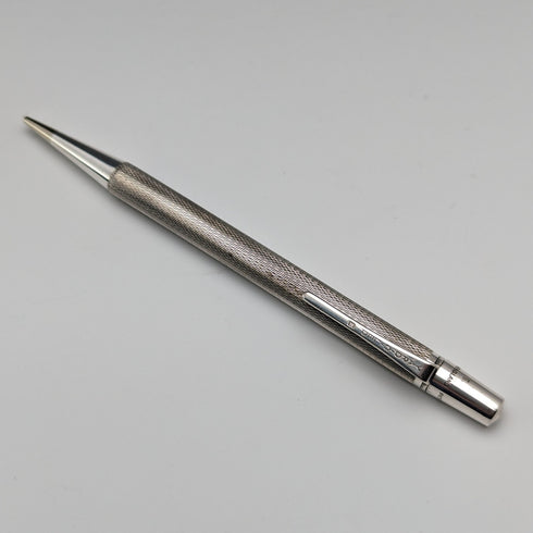 1970 British Yard O' Red Sterling Silver Propelled Pencil with Case