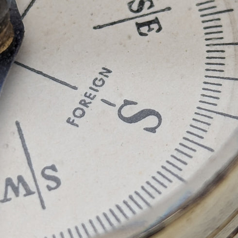 ヴィンテージ 真鍮製 コンパス Foreign