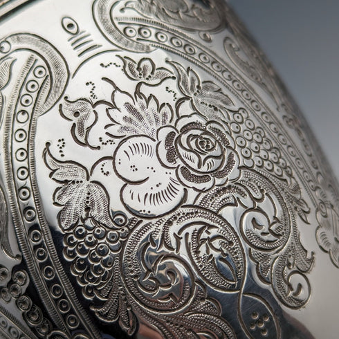 1890年頃 英国アンティーク シルバープレート製 ゴブレット Walker and Hall