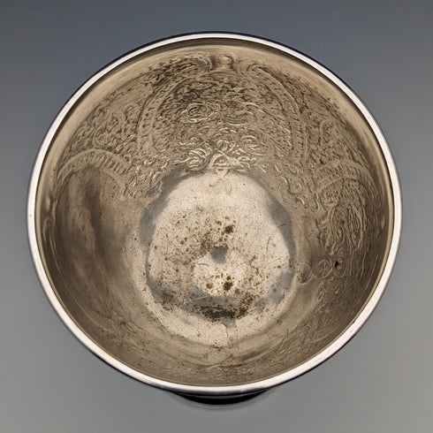 1890年頃 英国アンティーク シルバープレート製 ゴブレット Walker and Hall