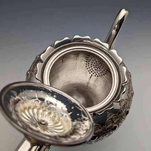 British Antique Victorian Silver Plated Tea Set