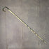 British Vintage Cane Cane Bent Handle Horn Shaft 90cm