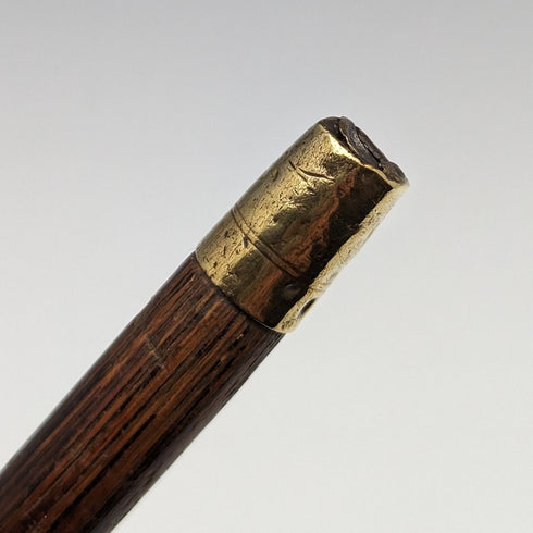 英国アンティーク レディース用ステッキ シルバースワンヘッドハンドル 77cm