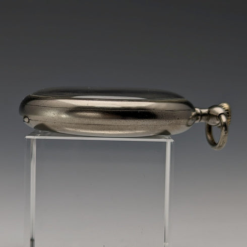 1930年頃 ヴィンテージ オメガ 懐中時計 合金ケース オープンフェース 動作良好