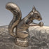 British Vintage Silver Plated Squirrel Decoration Oval Dish Seba