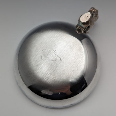 美國復古鍍銀松鼠裝飾堅果盤 Reed 和 Barton 盒裝