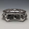1905 British Antique Sterling Silver Jewelry Box 202g Jones & Crompton