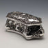 1905 British Antique Sterling Silver Jewelry Box 202g Jones & Crompton
