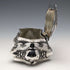 1905 British Antique Sterling Silver Jewelry Box 202g Jones & Crompton