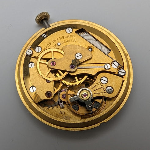 1970 British Vintage JW Benson K9 solid gold case men's watch in good working order