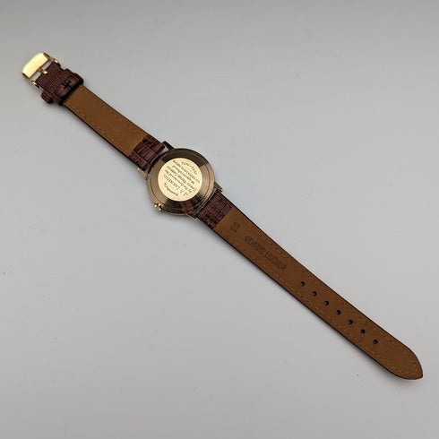 1970 British Vintage JW Benson K9 solid gold case men's watch in good working order