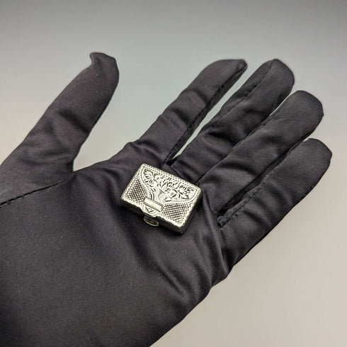 1832 British Antique Sterling Silver Vinaigrette with Sponge John Bettridge