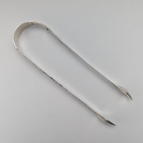 1793 British Antique Sterling Silver Sugar Tongs 32g Peter and Ann Bateman