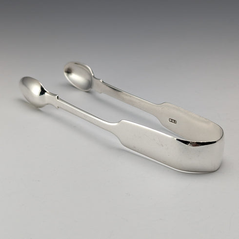 1823年 英国アンティーク 純銀製 シュガートング 27g John William Blake