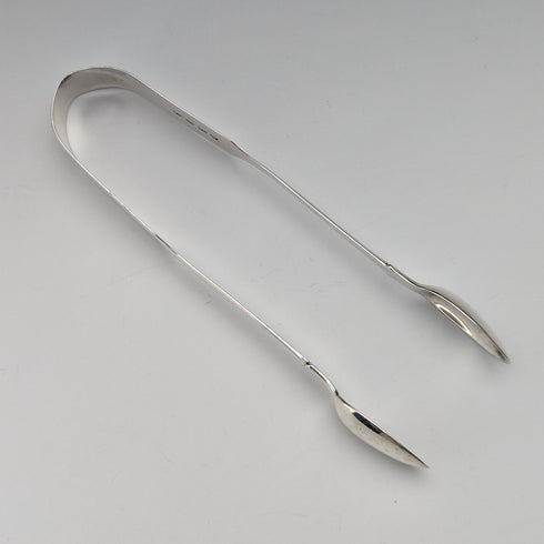 1823年 英国アンティーク 純銀製 シュガートング 27g John William Blake